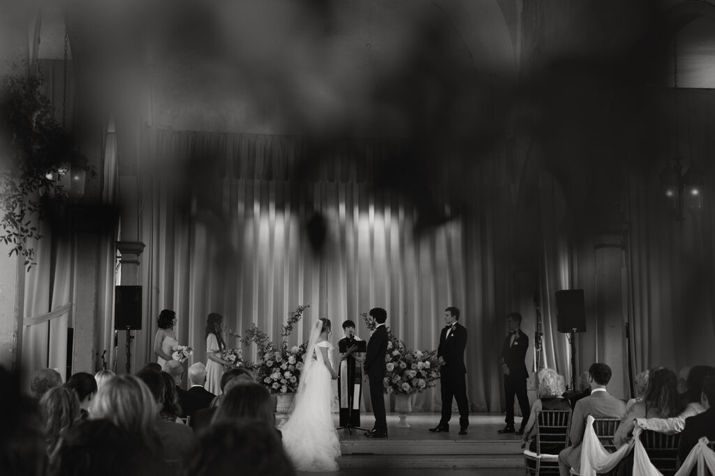 New Orleans wedding ceremony at Marigny Opera House