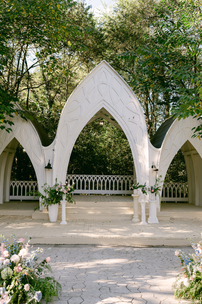 The Ceremony Garden at The Wildflower 301 - Garden wedding venues in Georgia