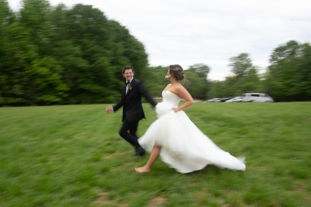 Outdoor bride and groom portraits from a spring Meadows at Mossy Creek wedding in Cleveland, Georgia.