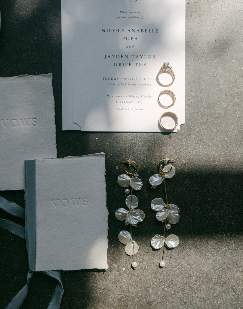 ethereal wedding details