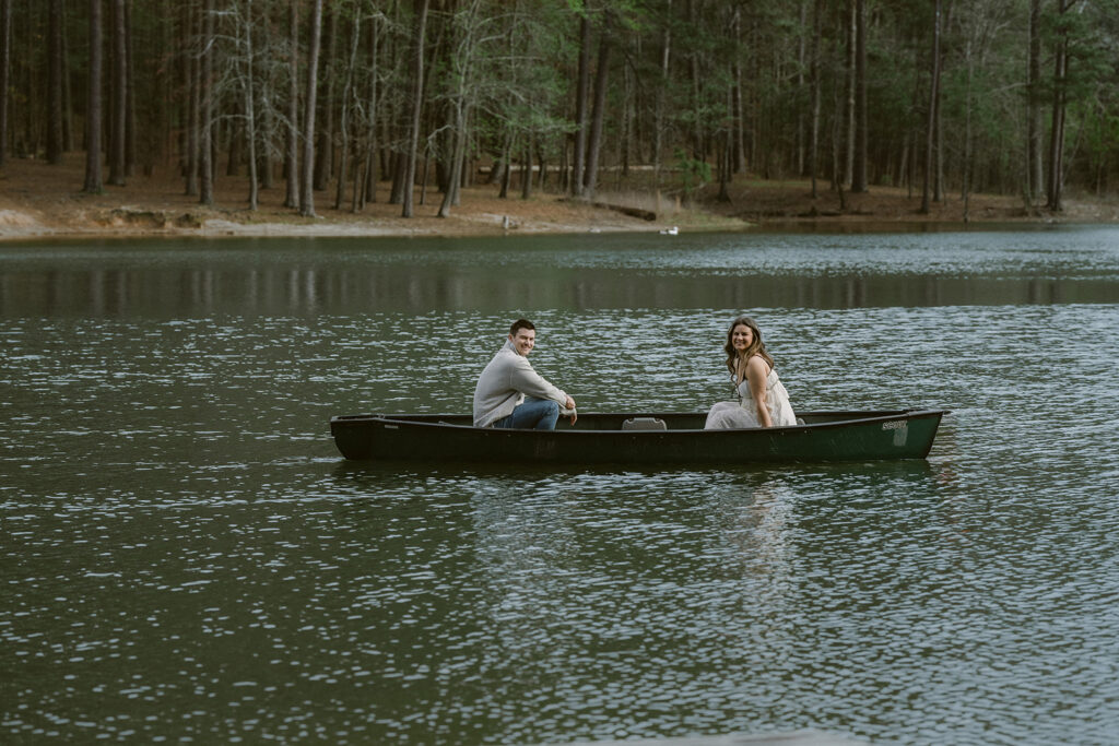 Fun & Unique Engagement Photos at Lake Allatoona, GA