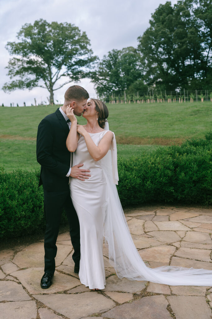 beautiful newly married couple