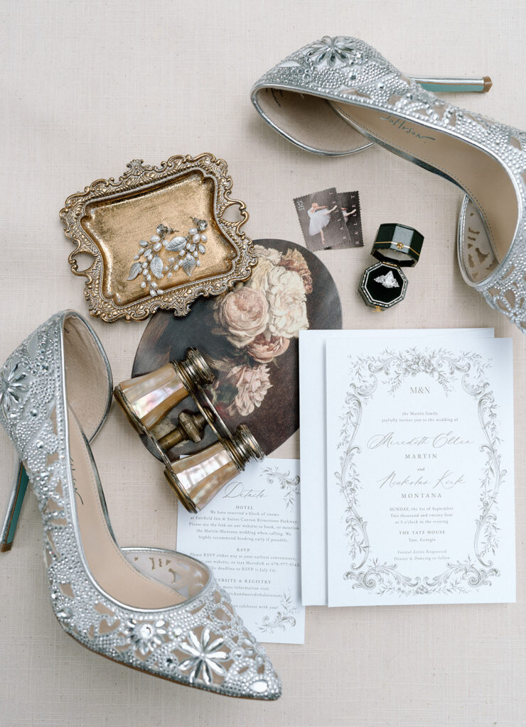 Old Money Wedding details