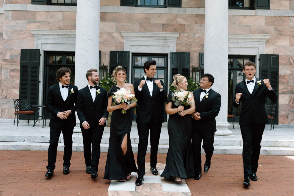 groom with his friends