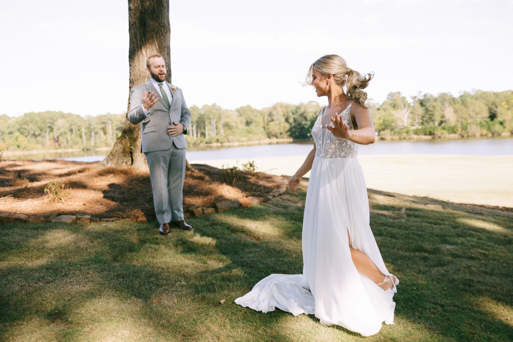 Romantic & Intimate Lake House Wedding