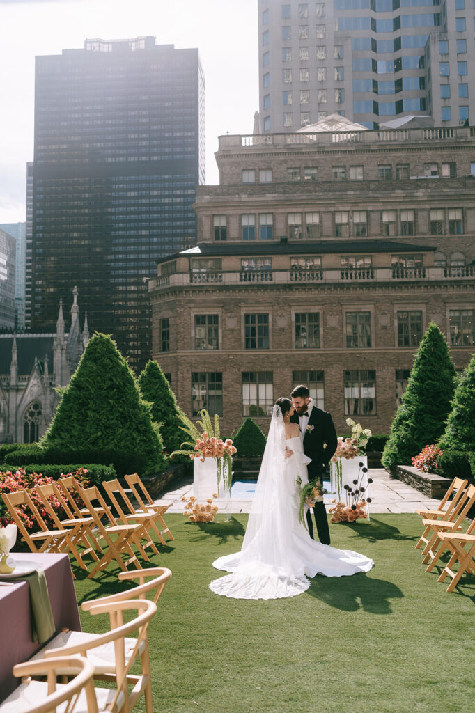 colorful wedding in new york