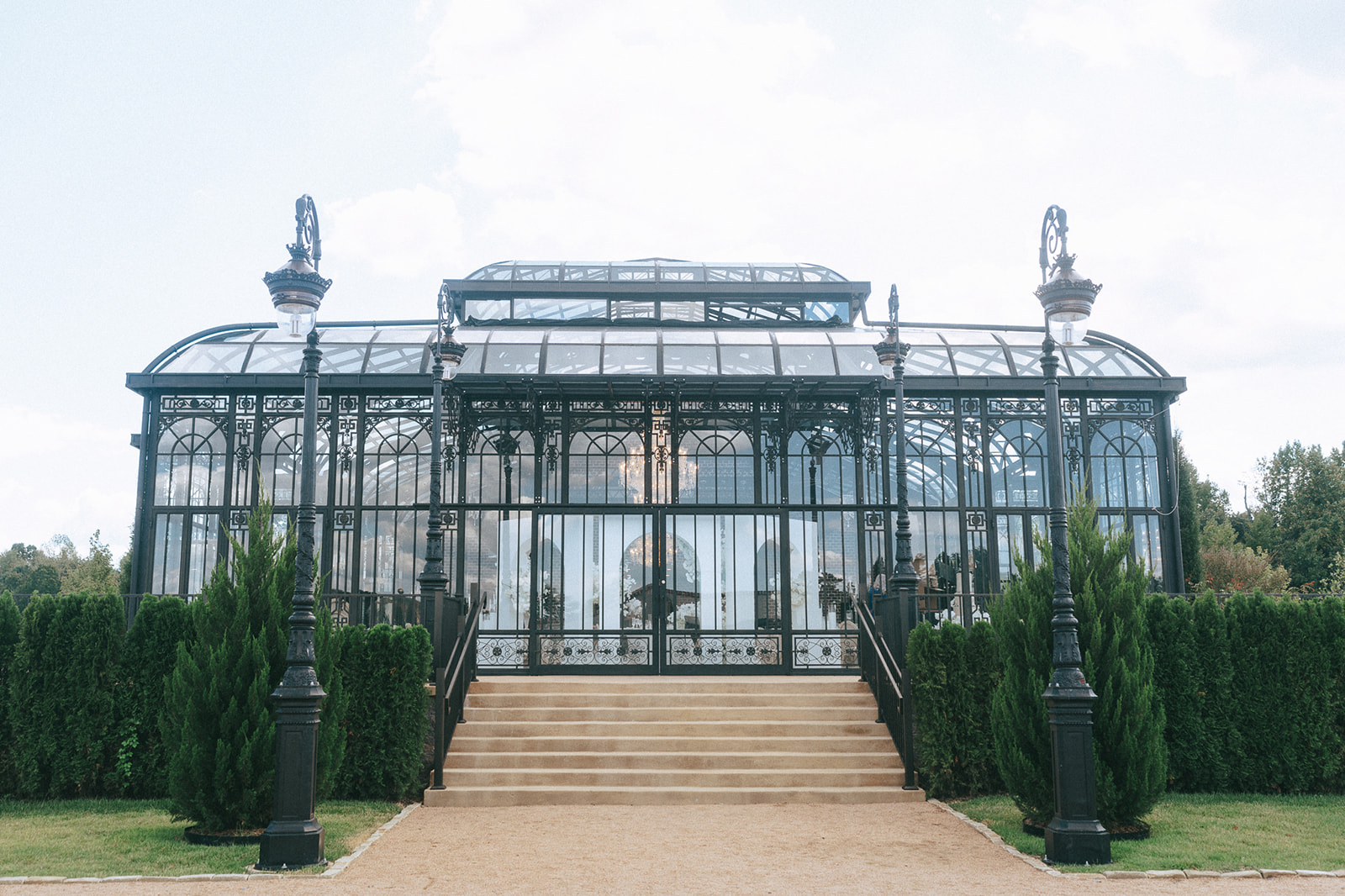 stunning picture of the conservatory at blackberry ridge in georgia