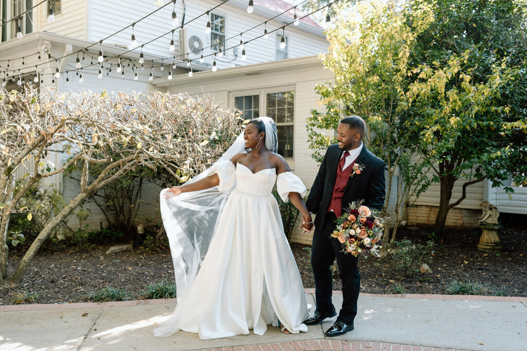 Beautiful Fall Garden Wedding at Payne Corley House, GA