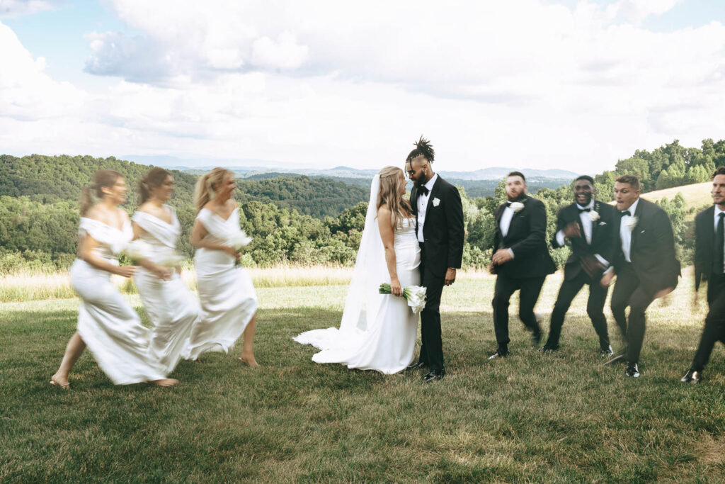 Elegant & Modern Wedding Day At Chateau Selah, TN