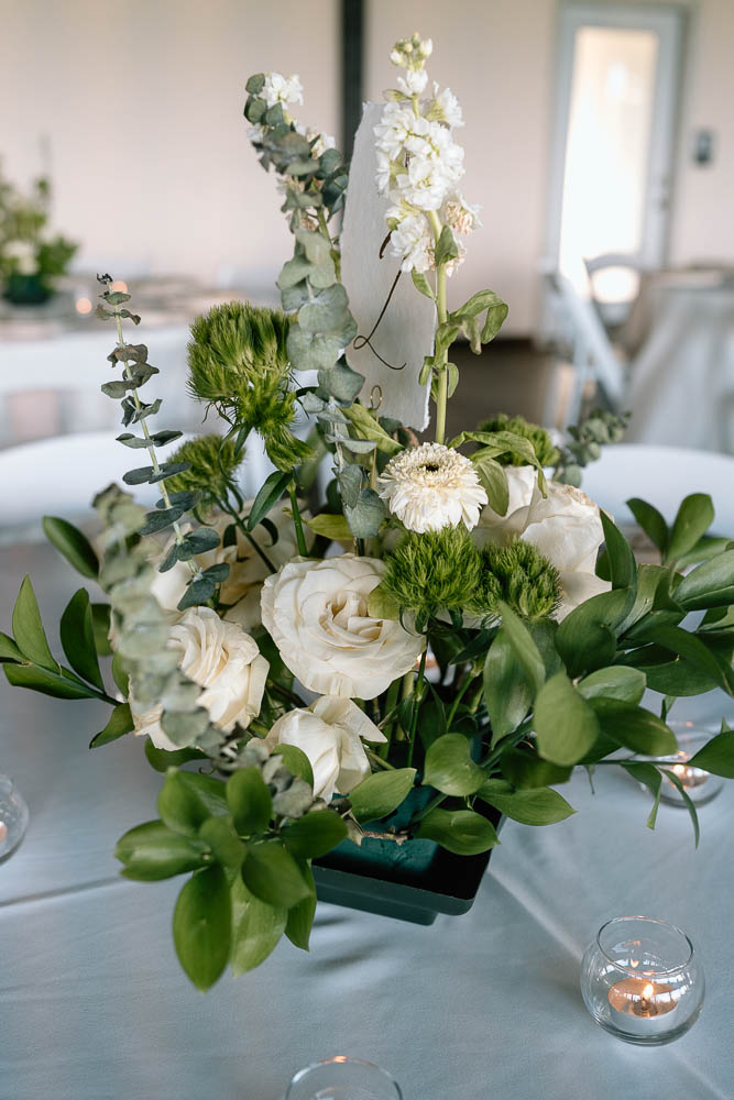 stunning florals at the reception