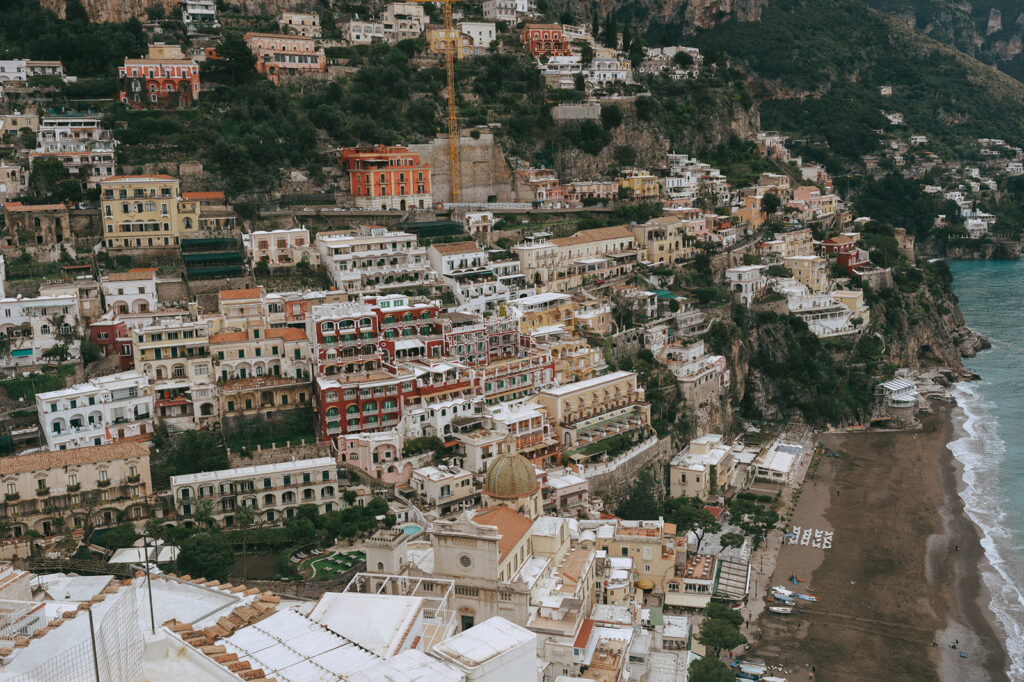 stunning picture of the amalfi coast - amalfi coast wedding