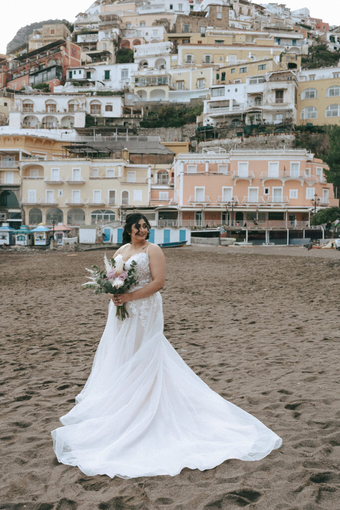 cute picture of the bride