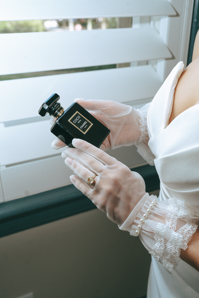 bride getting ready for her dream ceremony