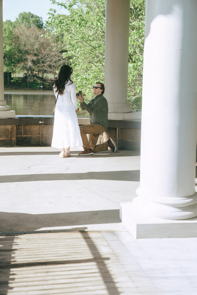 Alex & Lori’s Romantic Piedmont Park Atlanta Proposal