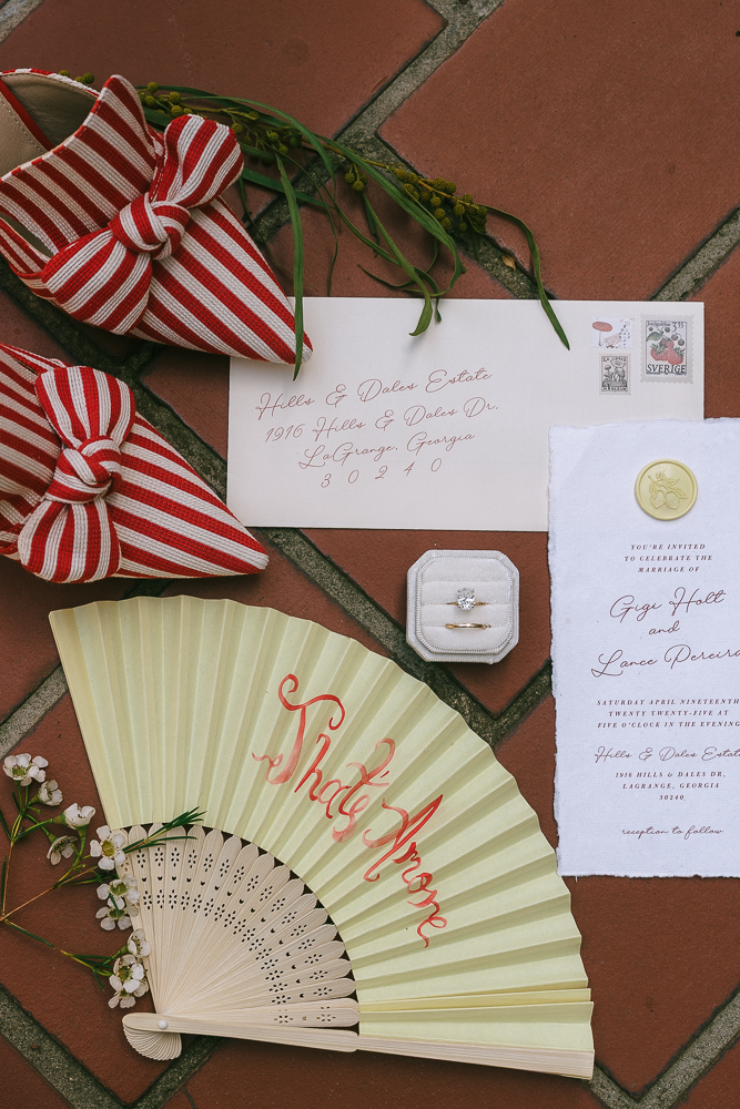 italian inspired wedding details