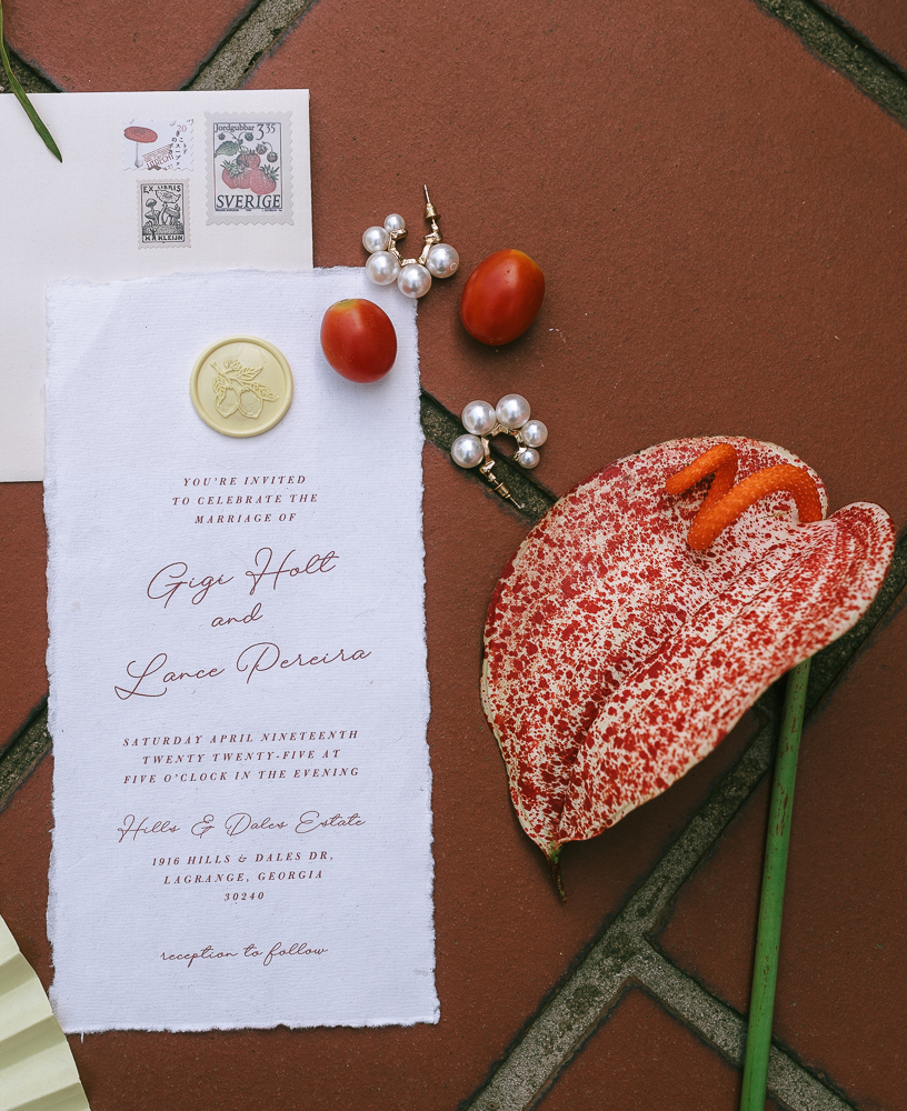stunning colorful wedding invitations