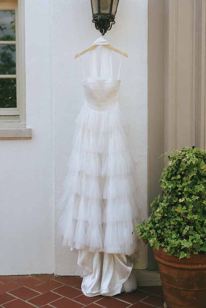 elegant wedding dress for the italian inspired wedding