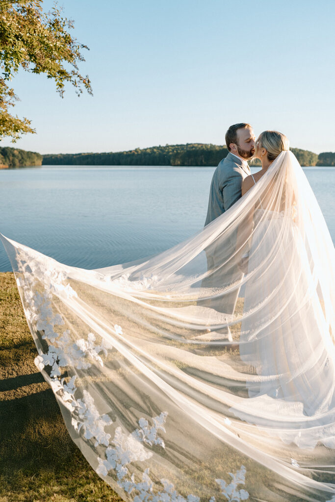 golden hour bridal session