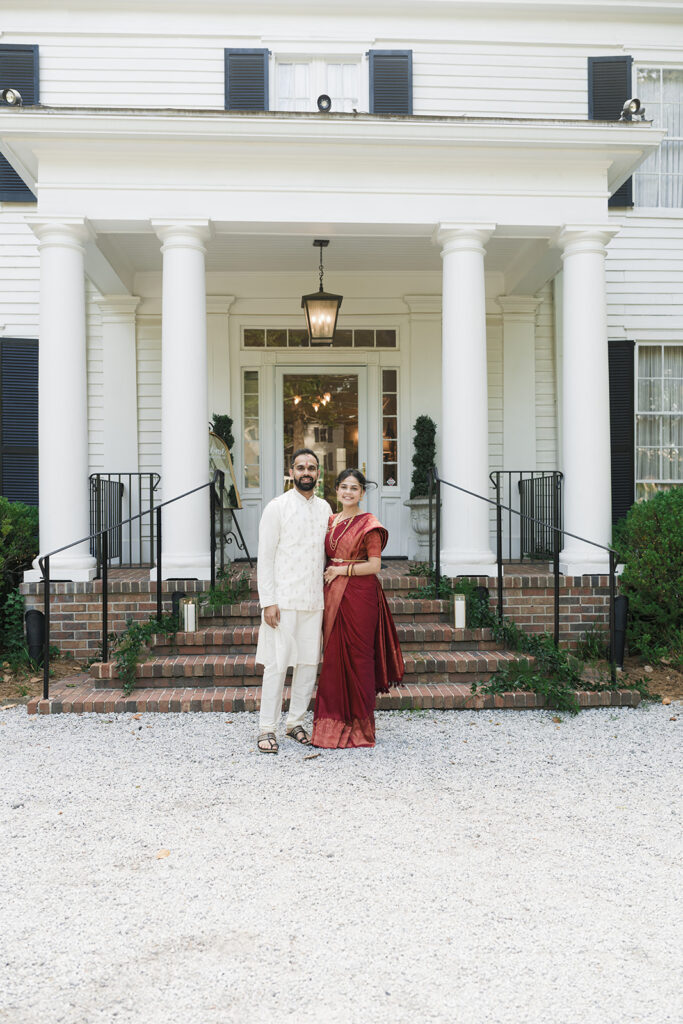 bride and groom at their dream bridal session