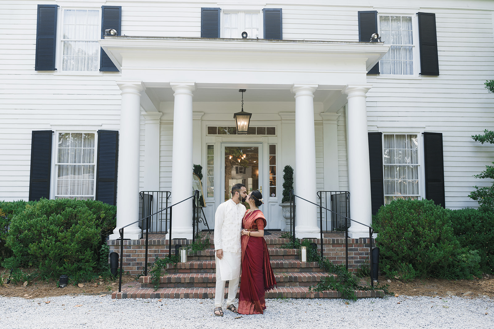 Pinak & Prajakta’s Intimate Primrose Cottage Summer Wedding in Roswell, GA
