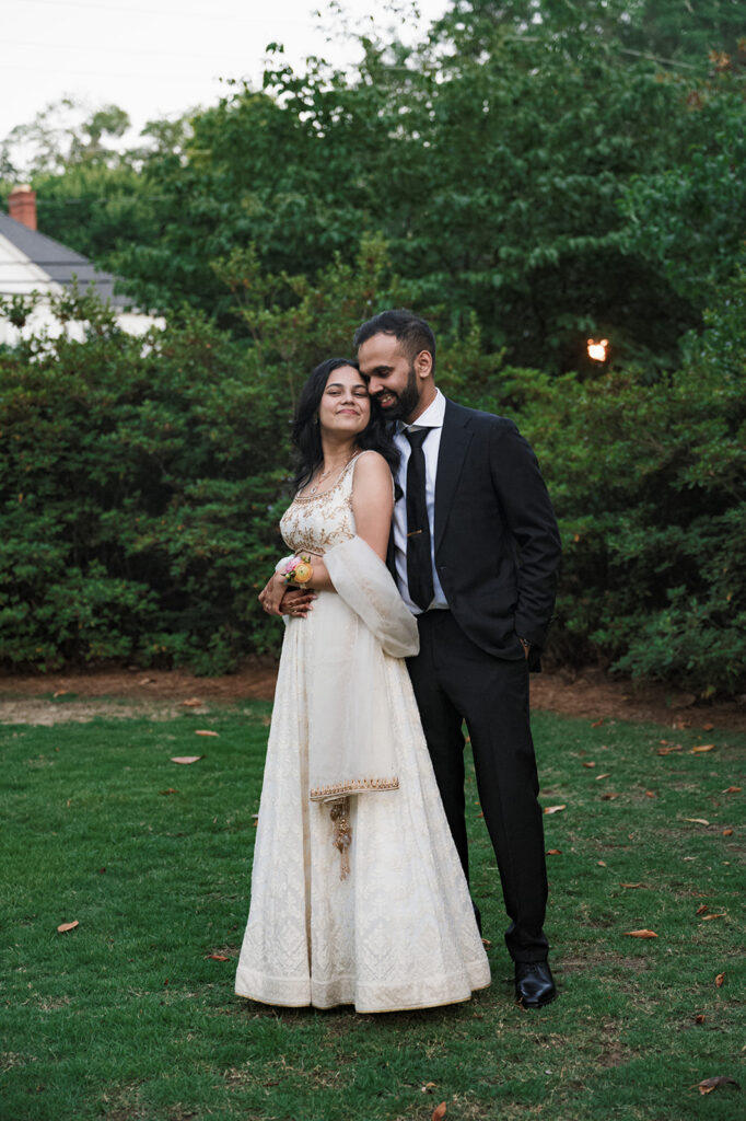 Pinak & Prajakta’s Intimate Primrose Cottage Summer Wedding in Roswell, GA
