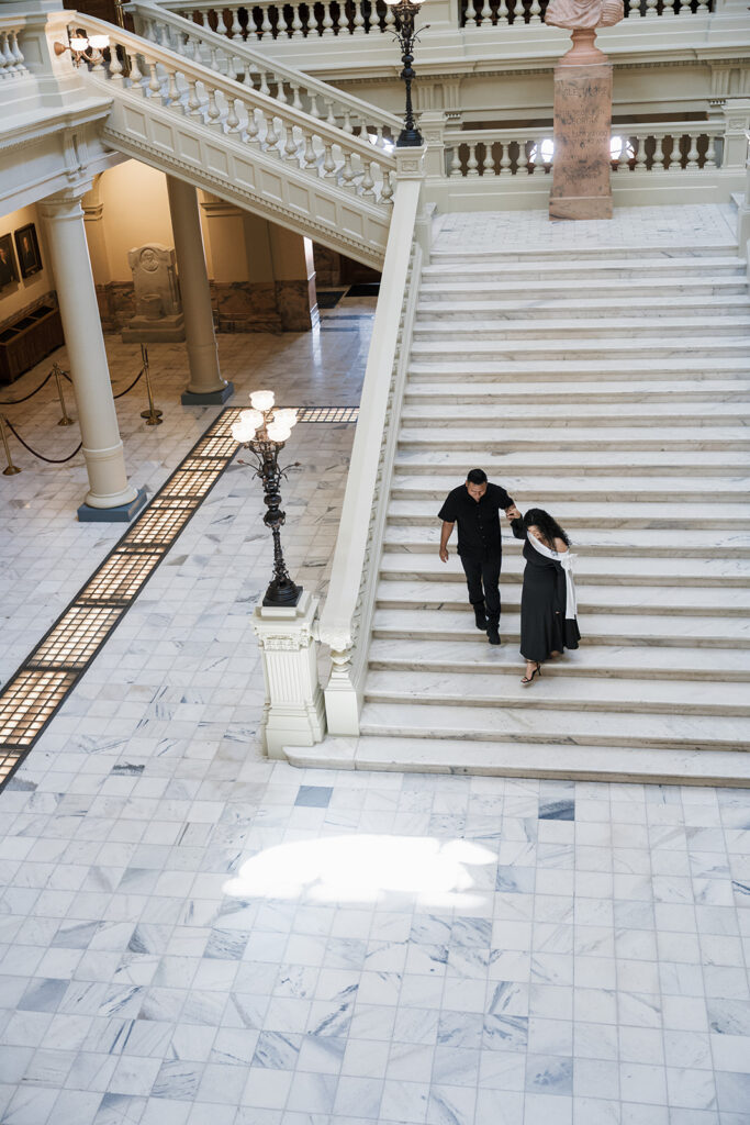 couple at their dream session in georgia