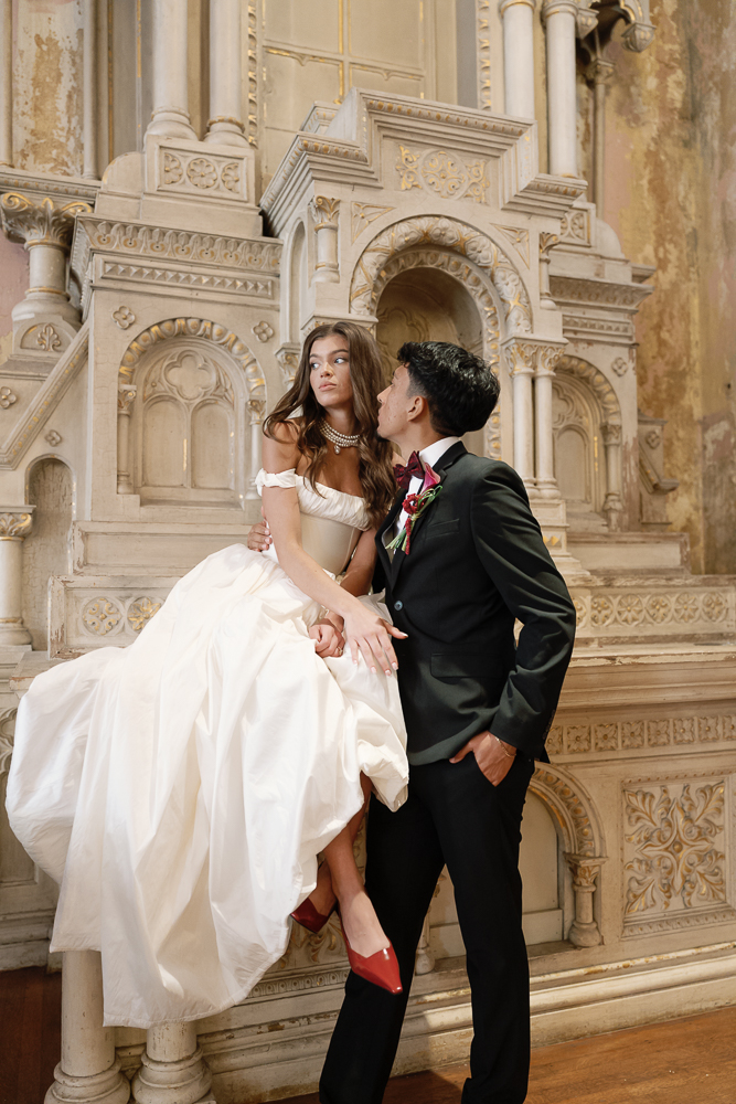 vintage editorial inspired wedding day