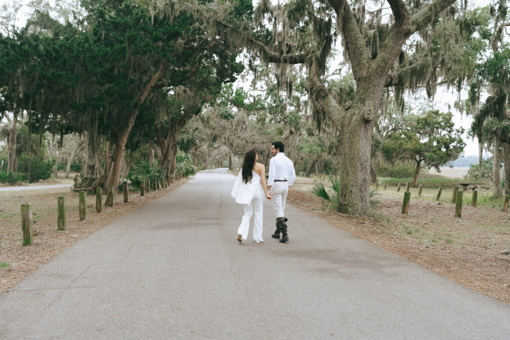 Andrea & Rusty’s Dreamy Jekyll Island Engagement Session by the Sea