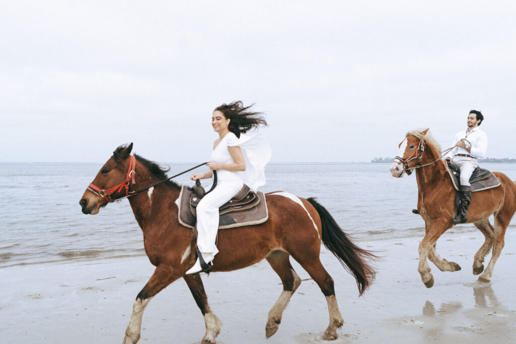 Andrea & Rusty’s Dreamy Jekyll Island Engagement Session by the Sea