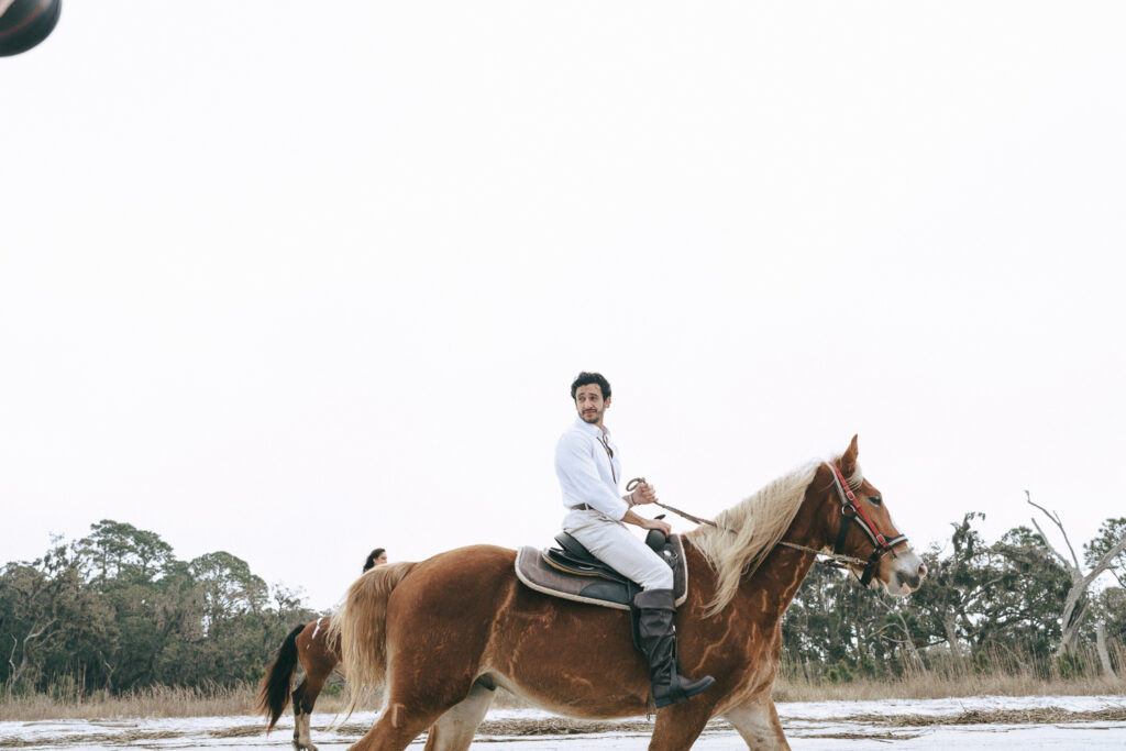 Andrea & Rusty’s Dreamy Jekyll Island Engagement Session by the Sea
