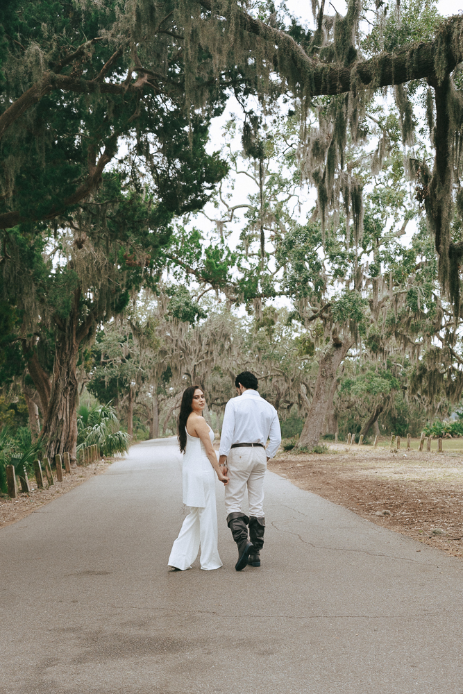 happy couple at their adventurous GA photoshoot