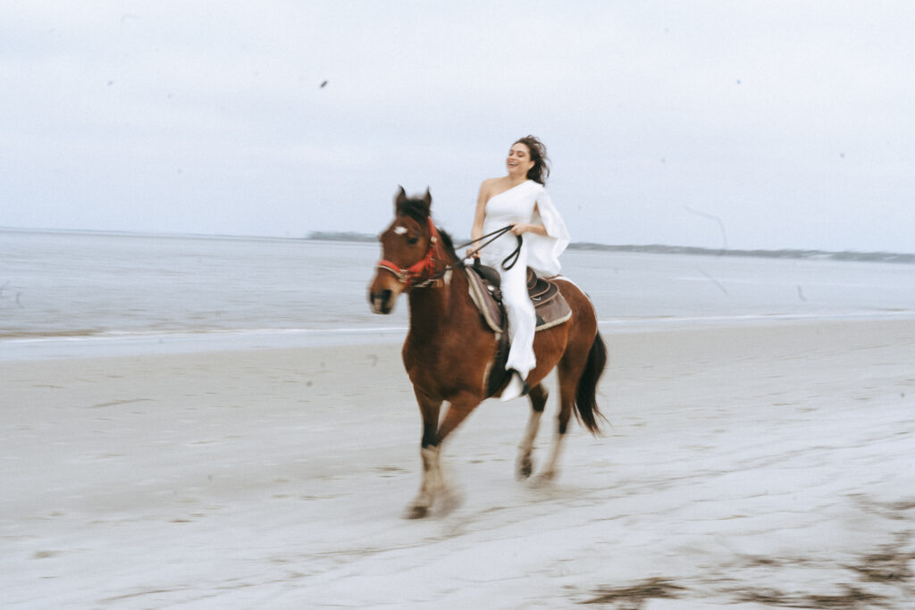fun photoshoot in jekyll island