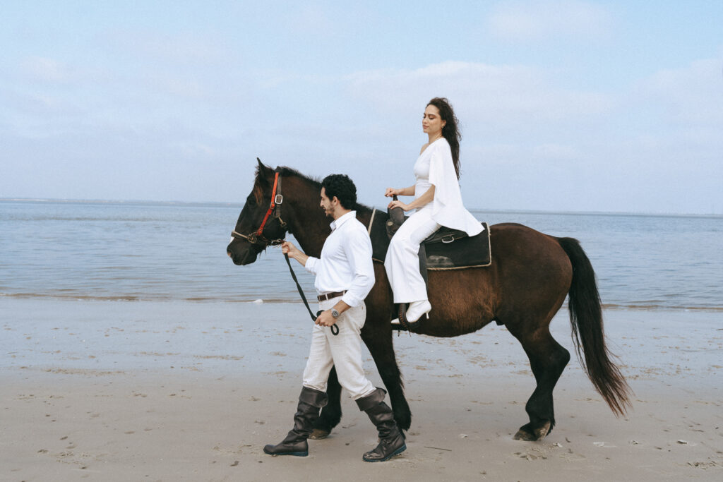 happy couple at their dream photoshoot