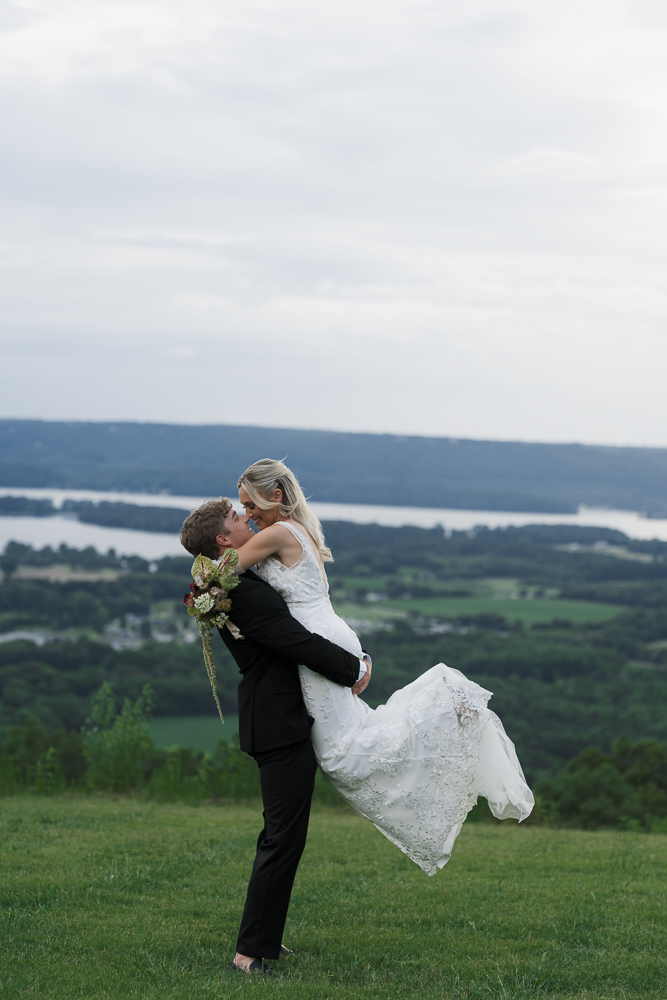 cute couple at their dream elopement