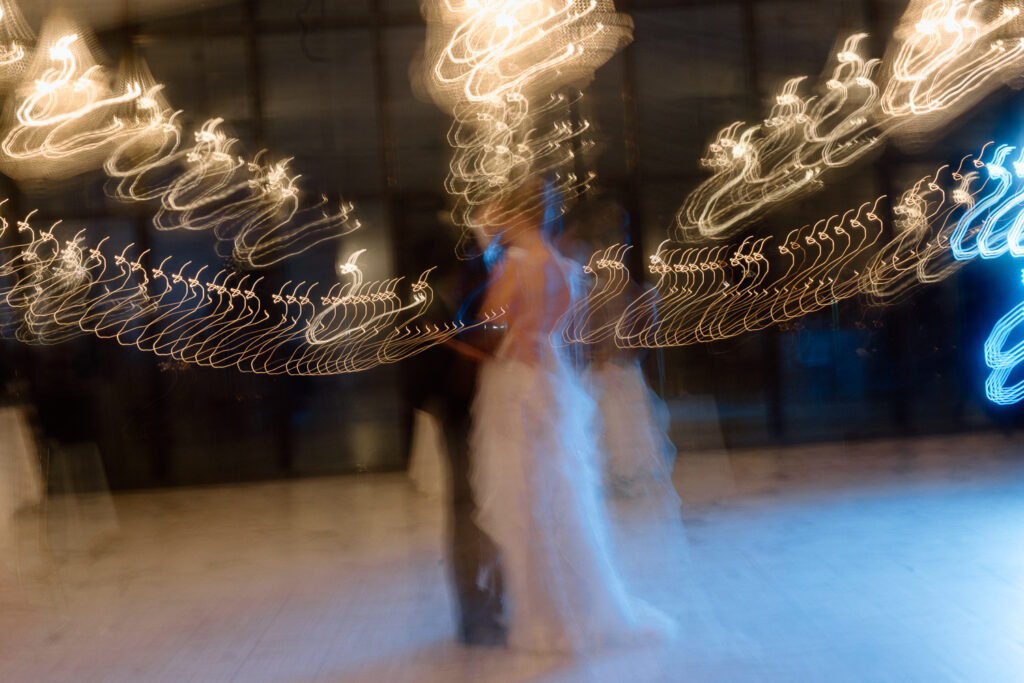 happy couple at their dream reception
