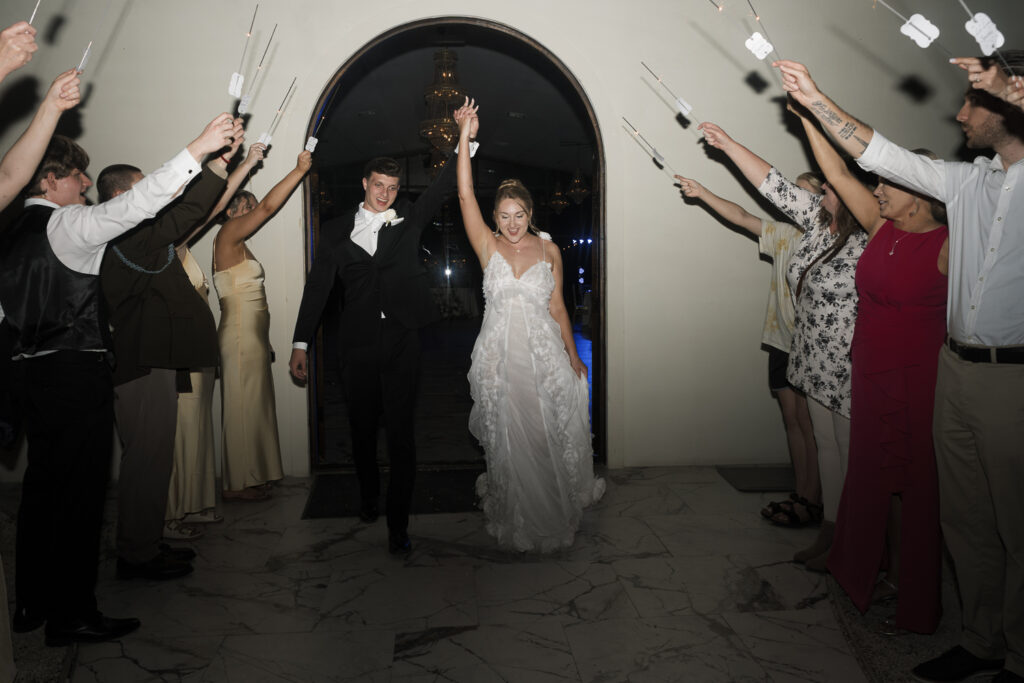 Macy & Matt’s Stylish Chateau 1800 Wedding Celebration