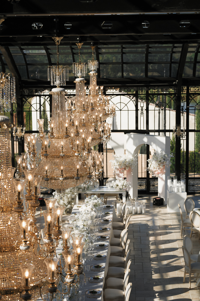 luxurious wedding details