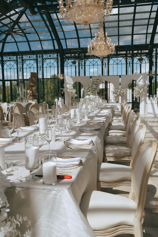 cute picture of the wedding reception