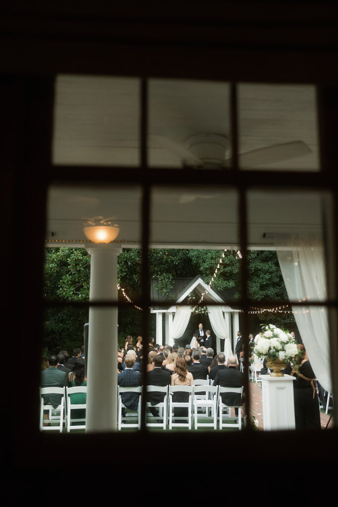 bride and groom at their dream cermeony