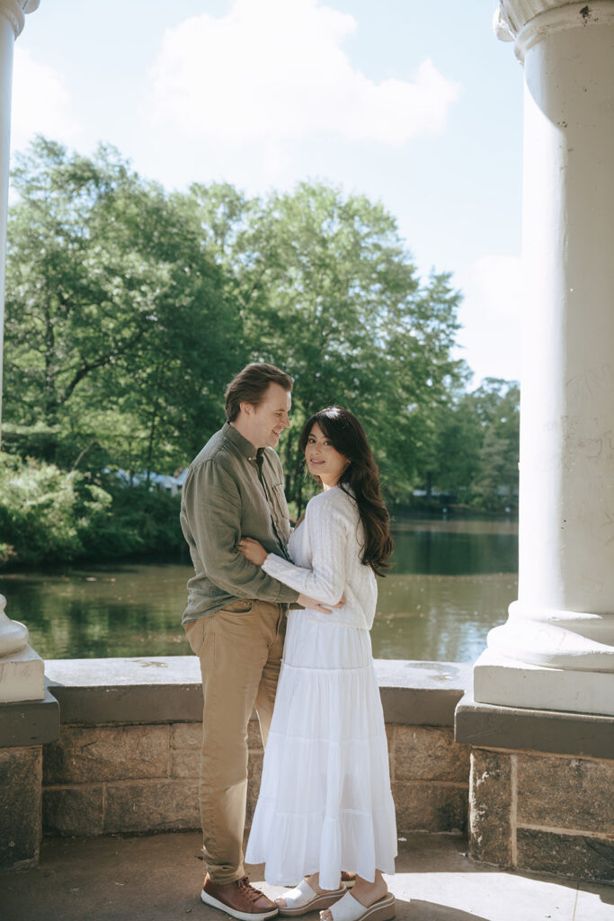 timeless engagement session