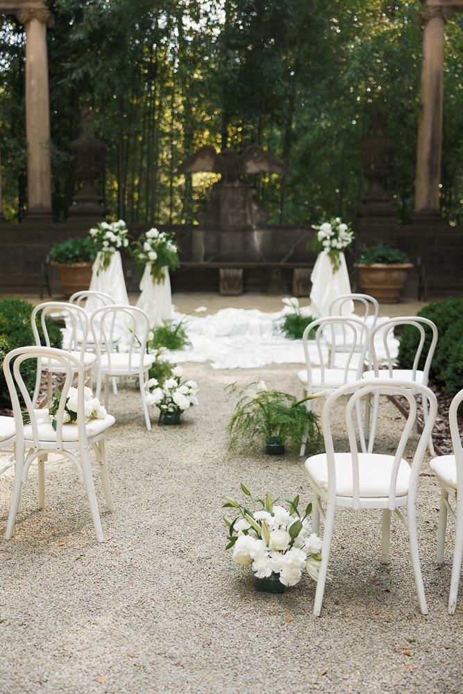 elegant wedding ceremony in GA