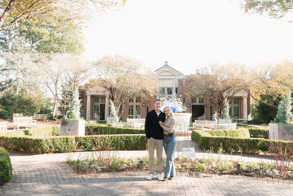 Susannah & Jack Romantic Fall Atlanta Botanical Garden Proposal