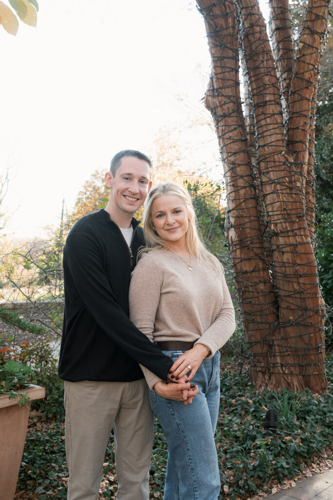 Susannah & Jack Romantic Fall Atlanta Botanical Garden Proposal