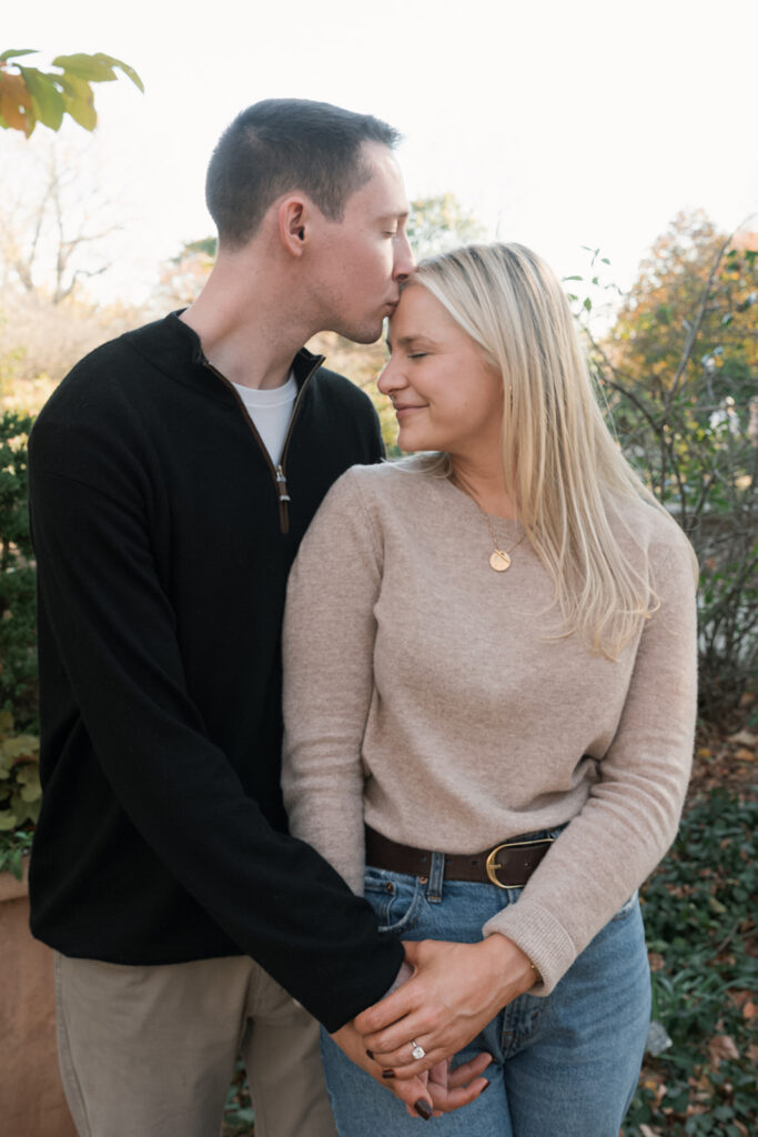 fall engagement photos in georgia 