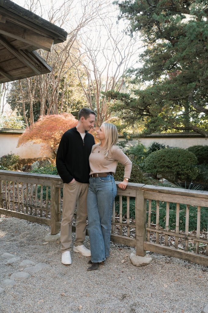 Susannah & Jack Romantic Fall Atlanta Botanical Garden Proposal