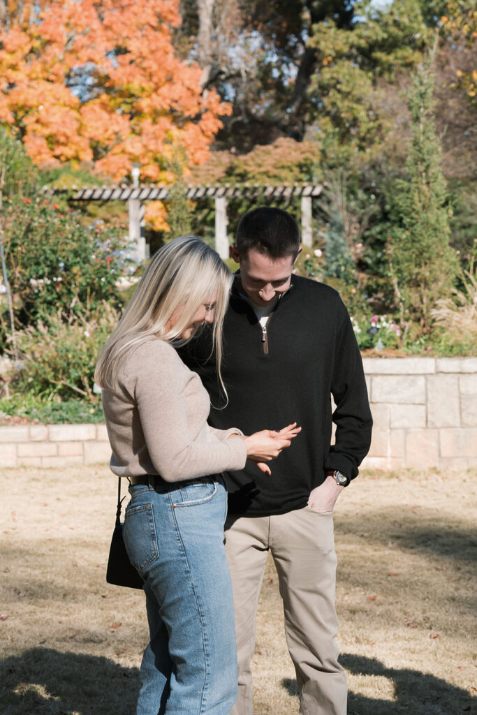 intimate proposal in georgia