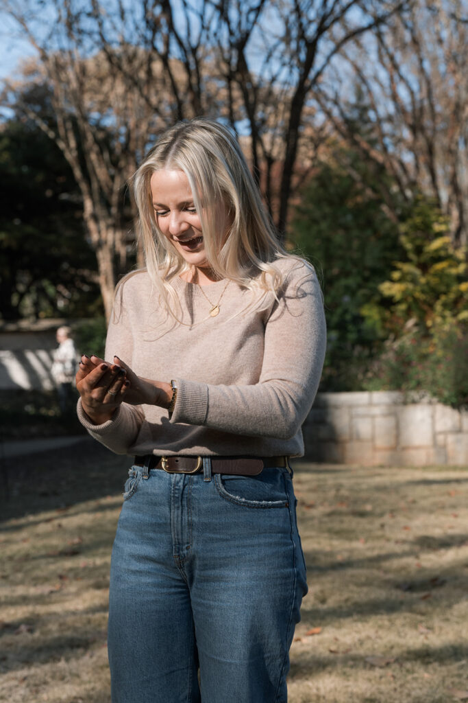 fall couple portraits in georgia