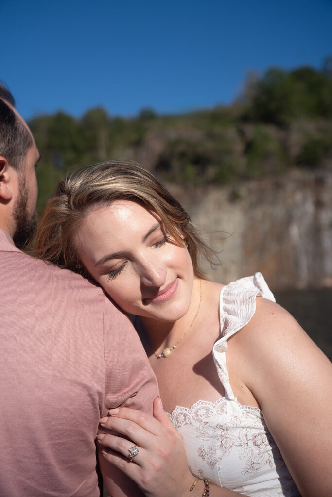 Golden hour couple portraits in Georgia