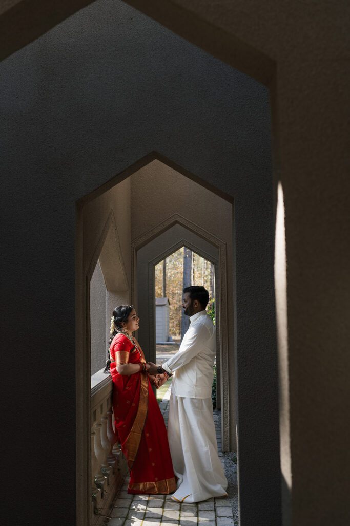 An Intimate Indian Wedding at the Castle at Wildwood Gardens