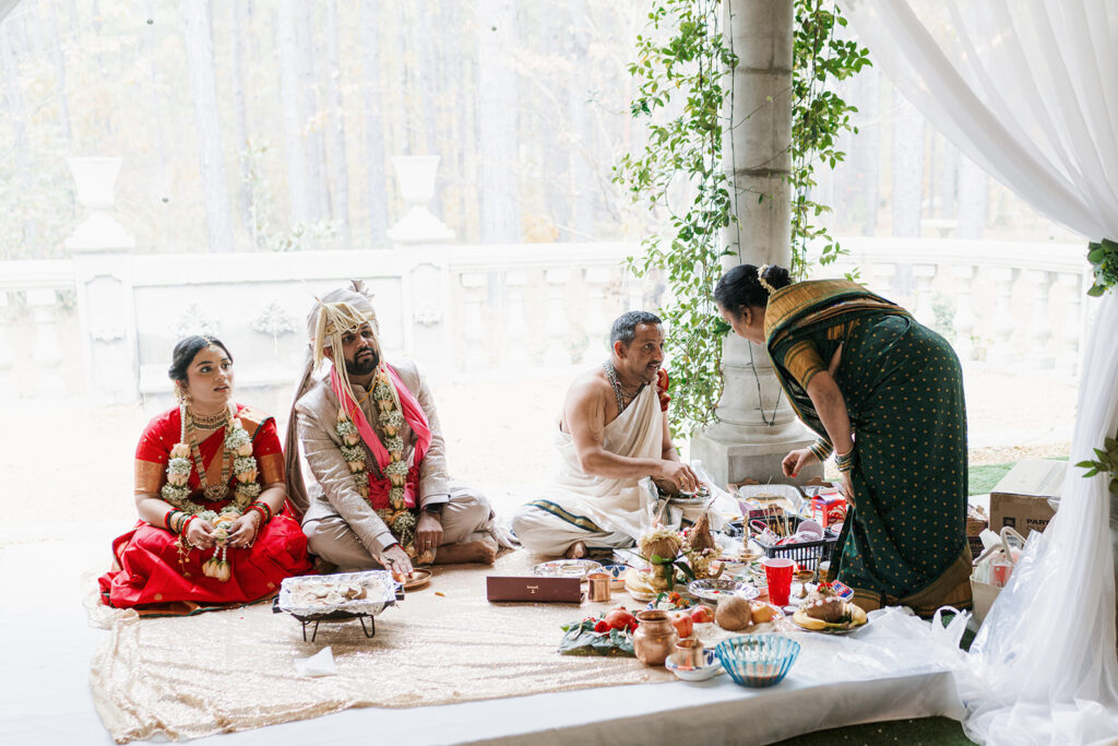 An Intimate Indian Wedding at the Castle at Wildwood Gardens
